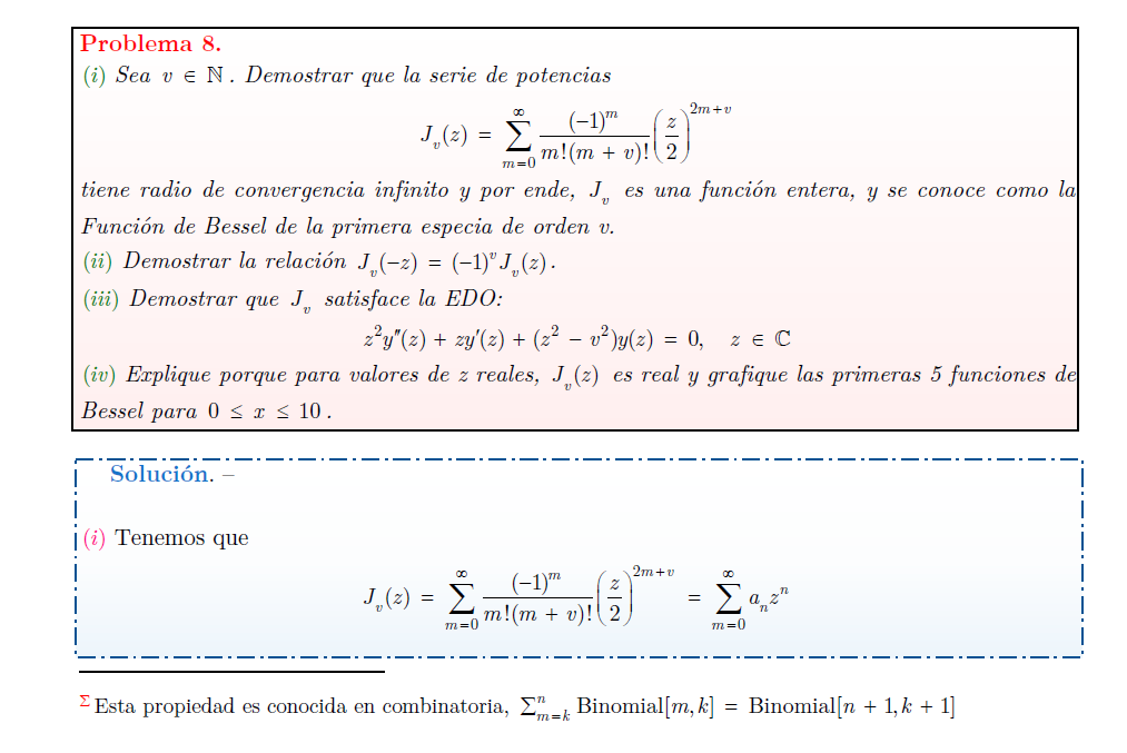 Problem sets preview