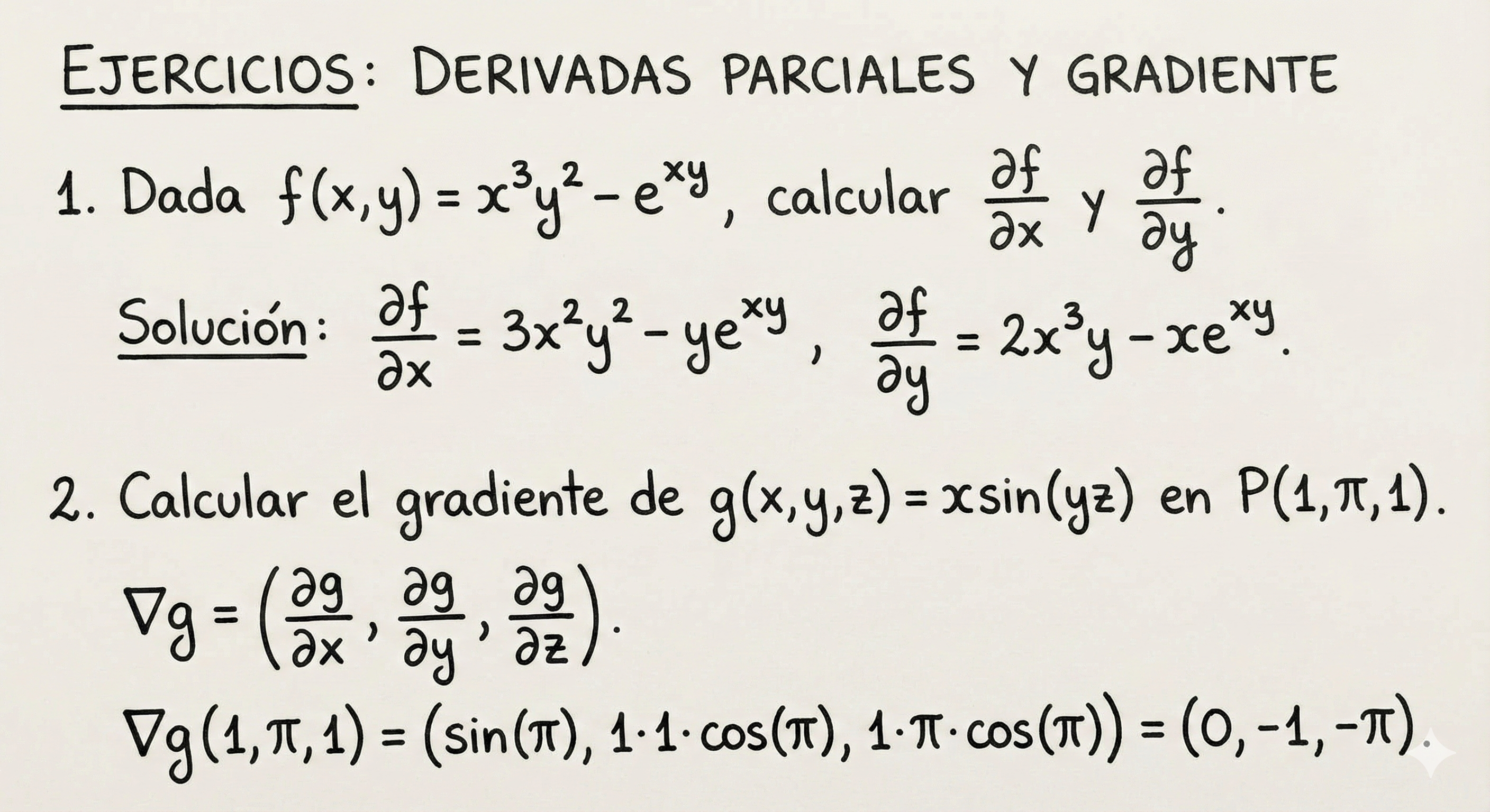 Calculus III exam preview