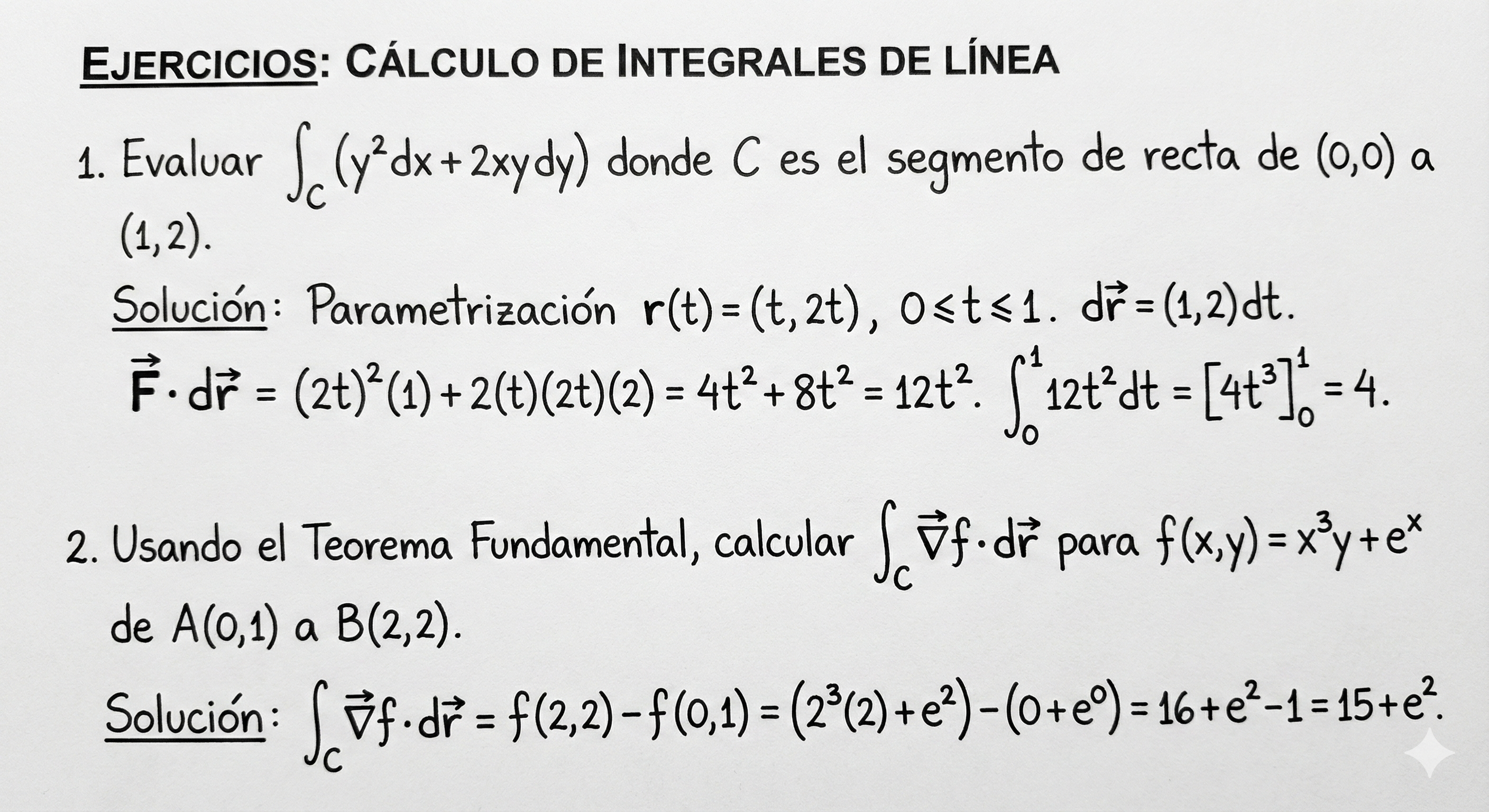 Calculus IV exam preview